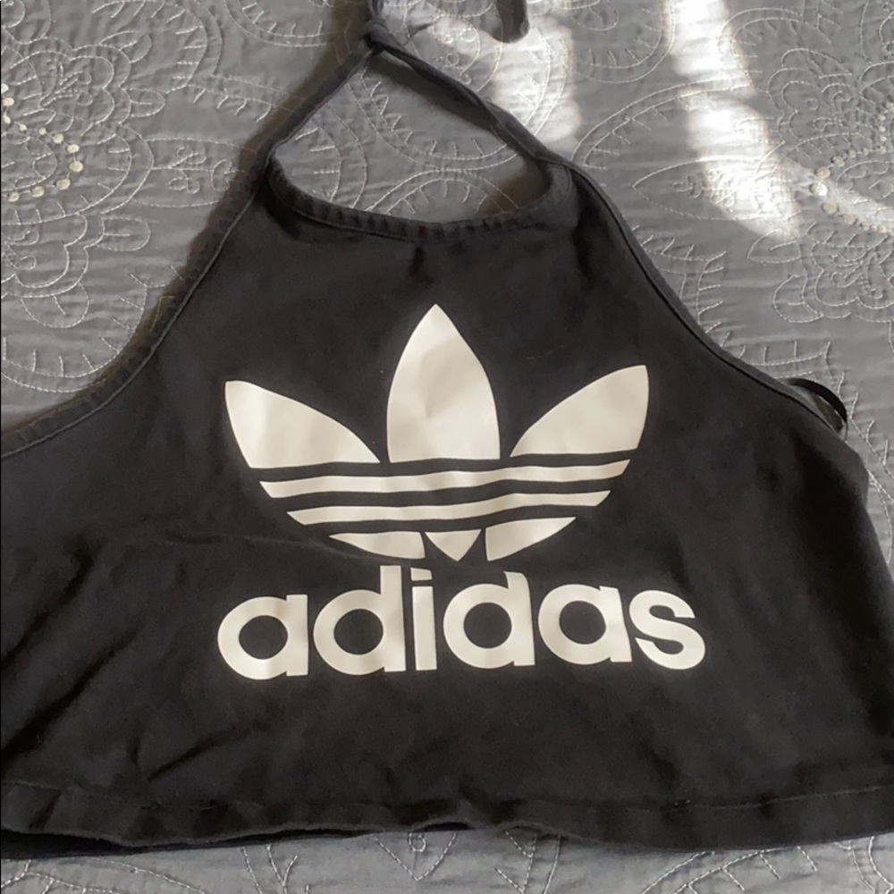 Adidas halter crop